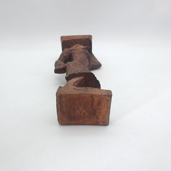 Jamaican Carved Statue - Picture 7 of 11